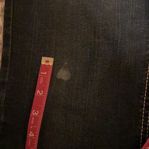 Wranglers 7/8 x 34 32x34 bootcut flare jeans distressed - Picture 8 of 13